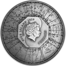 現貨 - 2020紐埃-四聖獸系列-青龍-(2盎司銀+11.5盎司銅)銀幣
