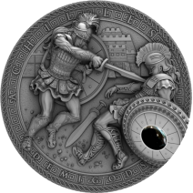 現貨 - 2017紐埃-半神人系列-阿基里斯-2盎司銀幣