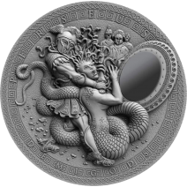現貨 - 2018紐埃-半神人系列-珀爾修斯-2盎司銀幣