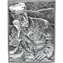 現貨 - 2021查德-梵谷系列-嘉舍醫師的畫像-(2盎司銀+33.5盎司銅)銀幣