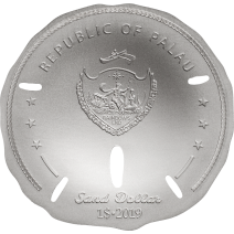 現貨 - 2019帛琉-沙錢II-1盎司銀幣