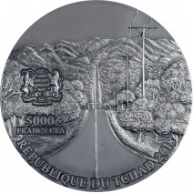 現貨 - 2018查德-隕石藝術系列-阿根廷鎳鐵隕石-5盎司銀幣