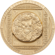 現貨 - 2021蒙古-考古與象徵主義系列-科約爾沙赫基之石(鍍金版)-3盎司銀幣
