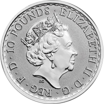 現貨 - 2021英國-不列顛-1/10盎司鉑金幣(普鑄)(贈塑殼)