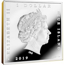 現貨 - 2019紐埃-世界寶藏系列-詹姆斯·惠斯勒-畫家的母親-1盎司銀幣