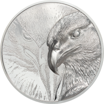 現貨 - 2020蒙古-雄偉的鷹-3盎司銀幣