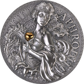 預購(限已確認者下單) - 2022喀麥隆-偉大的希臘神話系列-阿芙蘿黛蒂(美神)-2盎司銀幣