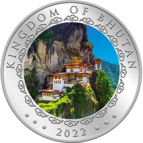 預購(確定有貨) - 2022不丹-生肖-虎年-高浮雕-1盎司銀幣(精鑄)
