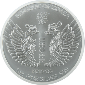 預購(即將到貨) - 2025韓國-鳳凰-1盎司銀幣(普鑄)