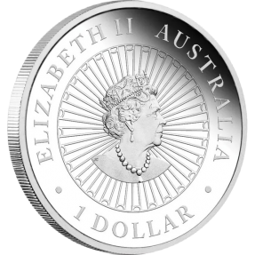 現貨(熱銷-原廠已售罄) - 2023澳洲伯斯-蛋白石-生肖-兔年-1盎司銀幣