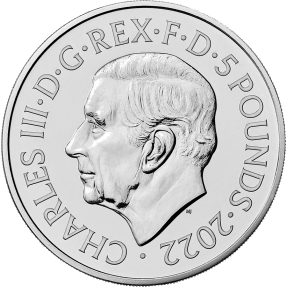 預購(限已確認者下單) - 2022英國-伊麗莎白二世女王致敬-5英鎊-28.28克硬幣