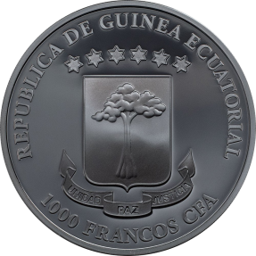 現貨 - 2018赤道幾內亞-黑暗面-死神-1盎司銀幣