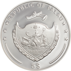 現貨 - 2020帛琉-邪惡之眼-1盎司銀幣