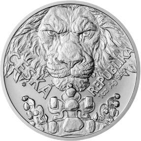 現貨 - 2023紐埃-捷克獅-1盎司銀幣(普鑄)(附塑殼)