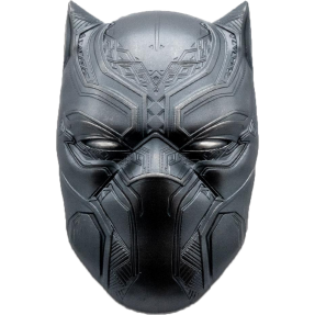 現貨 - 2021斐濟-Marvel系列-黑豹-面具造型-2盎司銀幣