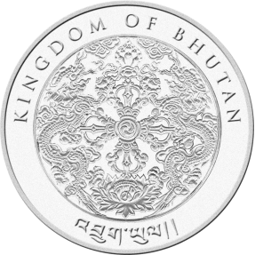 現貨 - 2021不丹-生肖-牛年-1盎司銀幣(普鑄)