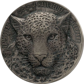 現貨 - 2023象牙海岸-大五系列-豹-1盎司銀幣