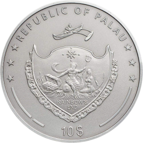 現貨 - 2014帛琉-神話人物系列-吸血鬼-2盎司銀幣(第二枚)