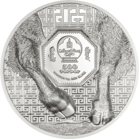 現貨 - 2025蒙古-野牛-1盎司銀幣