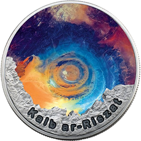 現貨 - 2016紐埃-撒哈拉之眼在秘密的圈子-1盎司銀幣(新版本)