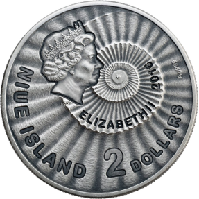 現貨 - 2016紐埃-撒哈拉之眼在秘密的圈子-1盎司銀幣(新版本)