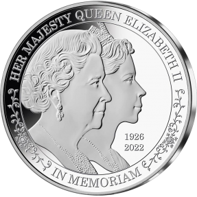 預購(限已確認者下單) - 2022巴貝多-伊麗莎白二世-雙人肖像-1盎司銀幣
