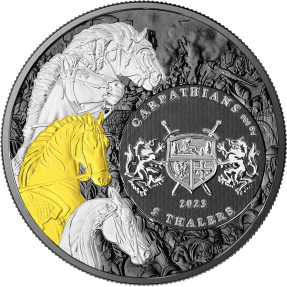 預購(限已確認者下單) - 2023喀爾巴阡山脈-天啟四騎士系列-白馬-1盎司銀幣