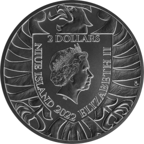 現貨(熱門漲價款) - 2022紐埃-捷克獅-黑鉑金版-1盎司銀幣