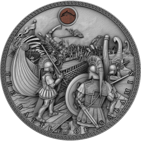 現貨 - 2019紐埃-海戰系列-薩拉米斯戰役-2盎司銀幣
