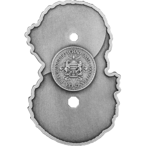 現貨 - 2024查德-八字龍-造型-3盎司銀幣