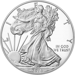 現貨 - 2016美國-鷹揚-1盎司銀幣(精鑄)
