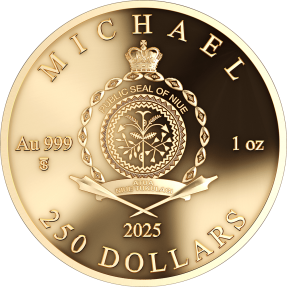排單預購 - 2025紐埃-米迦勒(天使長)-1盎司金幣