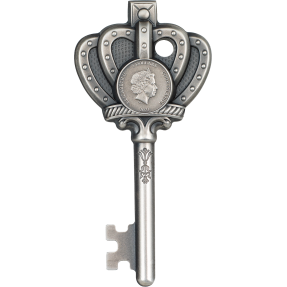 現貨 - 2023庫克群島-我的王國的鑰匙-造型-1盎司銀幣
