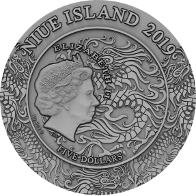 現貨 - 2019紐埃-中國古代武將系列-趙雲-2盎司銀幣
