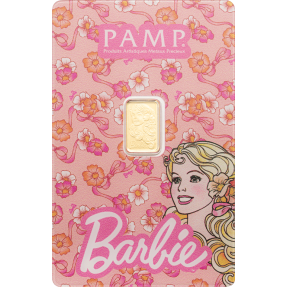 預購(確定有貨) - PAMP-芭比娃娃-1克金條