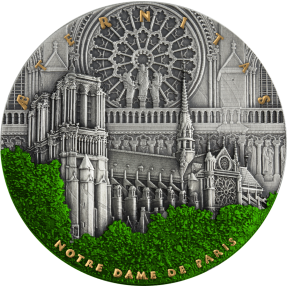 預購(限已確認者下單) - 2021紐埃-巴黎聖母院-2盎司銀幣