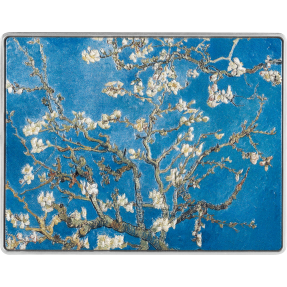預購(限已確認者下單) - 2024紐埃-梵谷-杏花盛開(1890年)-(1盎司銀+14盎司銅)銀幣
