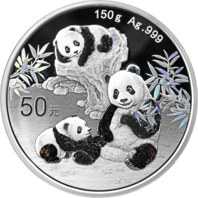 預購(限已確認者下單) - 2025中國-熊貓-150克銀幣(精鑄)