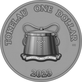 預購(確定有貨) - 2023托克勞-錦鯉-1盎司隕石幣