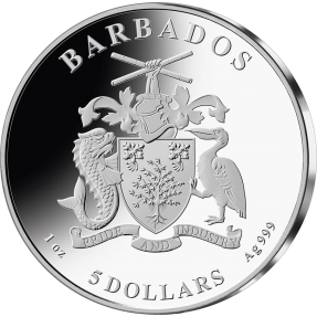 預購(限已確認者下單) - 2022巴貝多-伊麗莎白二世-雙人肖像-1盎司銀幣