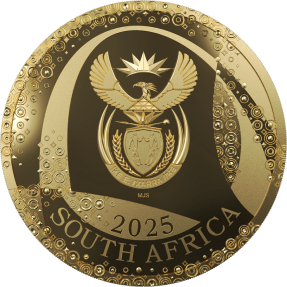 預購(限已確認者下單) - 2025南非-天空的奧德賽-短尾鵰-1盎司金幣