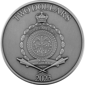 現貨 - 2023紐埃-哈布曆法-2盎司銀幣