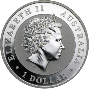 現貨 - 2011澳洲伯斯-無尾熊-1盎司銀幣