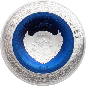現貨 - 2019帛琉-地平說-2盎司銀幣