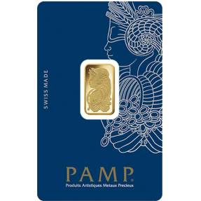 現貨(全台最低價)(限量) - PAMP-財富女神-5克金條(贈絨布盒+提袋)