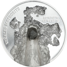 預購(限已確認者下單) - 2020庫克群島-隕石撞擊系列-維尼亞萊斯-1盎司銀幣