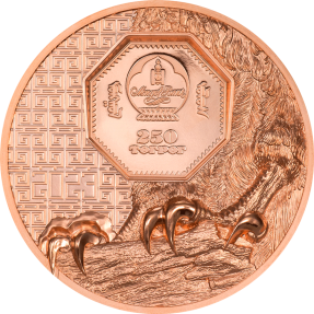 預購(即將到貨) - 2023蒙古-蒙古隼-50克銅幣(含原廠收藏盒)