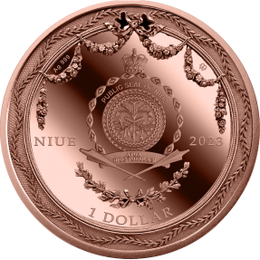 預購(限已確認者下單) - 2023紐埃-法貝熱藝術-懷錶-1盎司銀幣