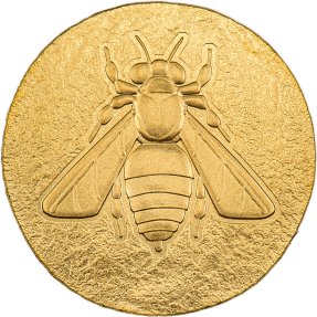 預購(限已確認者下單) - 2023庫克群島-古希臘系列-蜜蜂-0.5克金幣