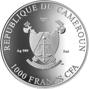 預購(限已確認者下單) - 2025喀麥隆-天體之美系列-美惠三女神-1盎司銀幣(精鑄)